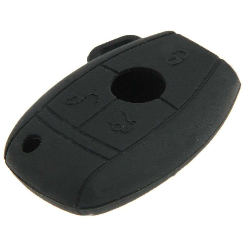 Silicone Car Key Case for Mercedes-Benz S Series, E Series