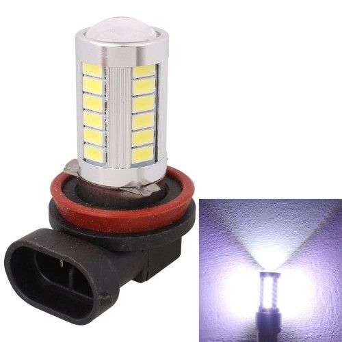 2PCS H8 16.5W 990LM 6500K White Light 5630 SMD 33 LED Car Brake / Steering Light Bulb DC12V