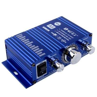 A6 2CH HiFi Multi-function Stereo Amplifier