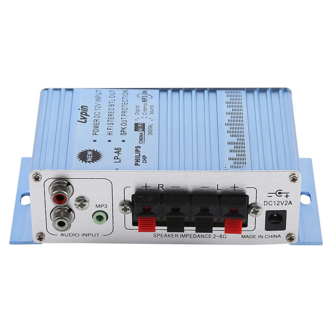 A6 2CH HiFi Multi-function Stereo Amplifier