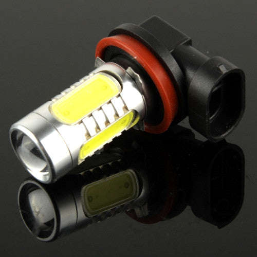 H11 11W White LED Fog Light for Vehicles DC 12V