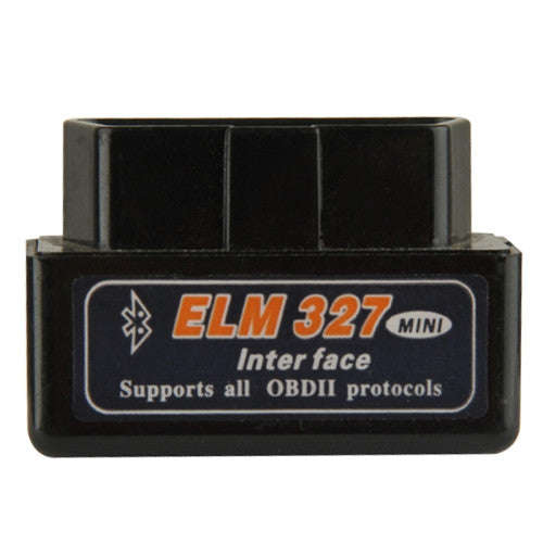 Mini ELM327 V2.1 OBDII Bluetooth Car Auto Diagnostic Interface Scanner Tool(Black)