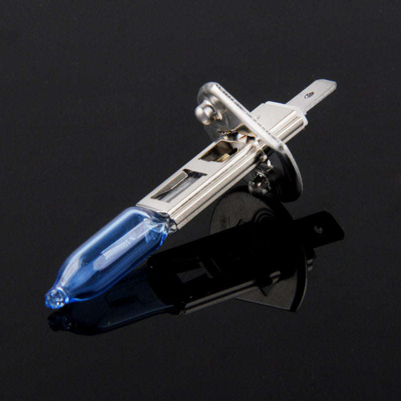 H1 Halogen Bulb, Super White Car Headlight Bulb, 12 V / 100W, 5500K (Pair)