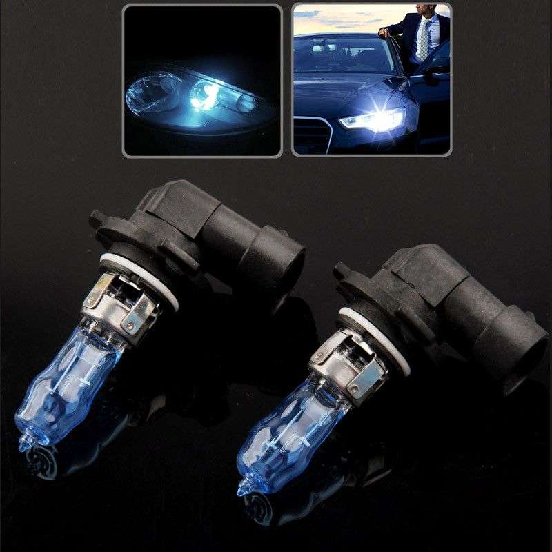 9005 Halogen Bulb, Super White Car Headlight Bulb, 12 V / 100W, 5500K (Pair)