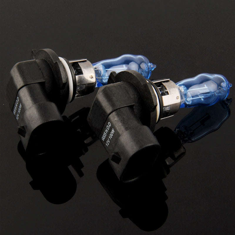 9005 Halogen Bulb, Super White Car Headlight Bulb, 12 V / 100W, 5500K (Pair)