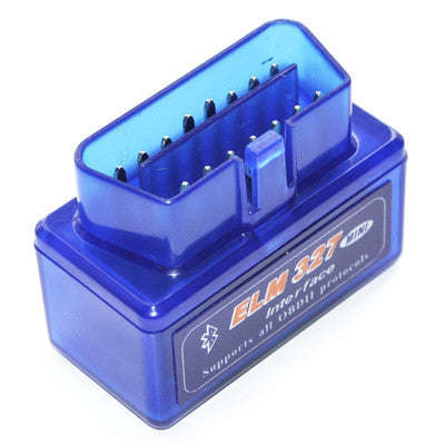 Super Mini ELM327 Bluetooth OBDII V2.1 Car Diagnostic Interface Tool Support OBDII-ISO 9141-2 ISO...