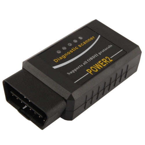 Power 2 OBDII ELM327 V1.5a Bluetooth Car Code Dianostic Scanner Support Android Phone