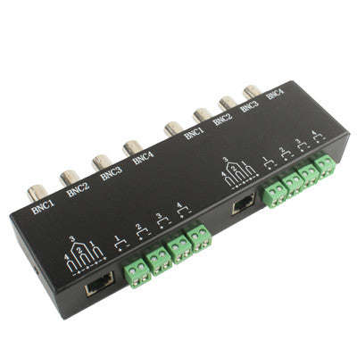 8 Channel Video BNC to UTP RJ45 Balun CCTV Camera DVR
