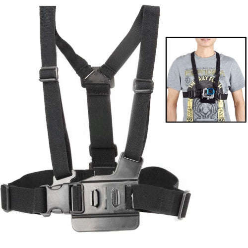 Adjustment Elastic Body Chest Straps Belt for GoPro HERO4 / 3 / 2(Black)