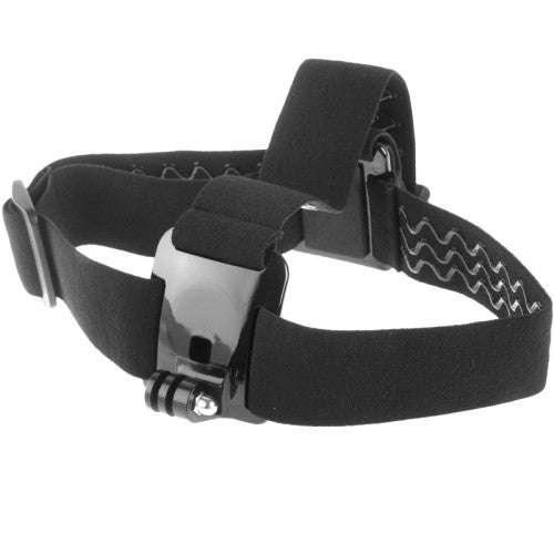 ST-23 Elastic Adjustable Head Strap Mount Belt for GoPro HERO4 / 3 + / 3 / 2 / 1(Black)