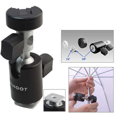 Flash Light Stand Bracket C Type with Screw Hole