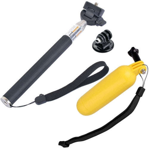 3 in 1 Selfie Stick Monopod + Floating Bobber Tripod Mount Set for GoPro HERO4 /3+ /3 /2 /1 / SJ4000