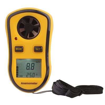 Digital Anemometer (Wind Speed Air Velocity Gauge)