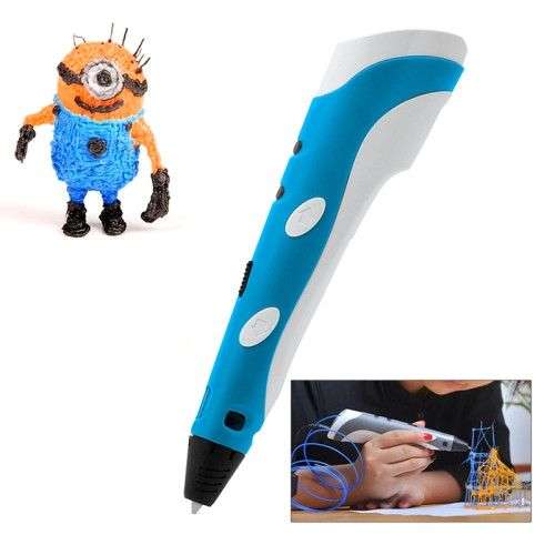 Hand-held 3D Printing Pen (Blue)