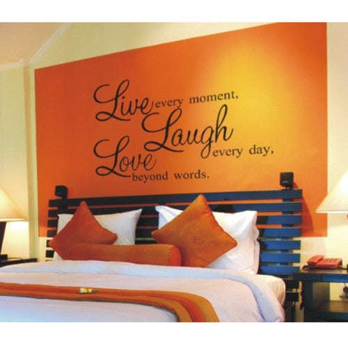 Wall Decor Small Phrase Removable Wall Stickers Size: 75cm x 50cm