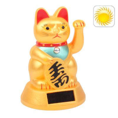 Solar Powered Waving Lucky Cat