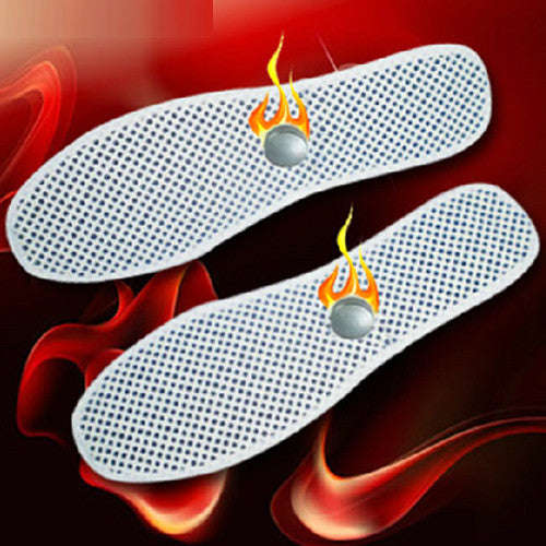 Magnetic Therapy Tourmaline Self-heating Foot Massage Insole Size: 39