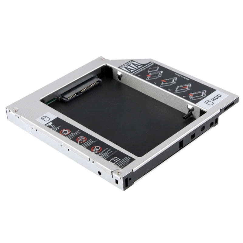 2.5 inch Universal Second HDD Caddy SATA to SATA HDD Hard Drive Caddy Thickness: 12.7mm
