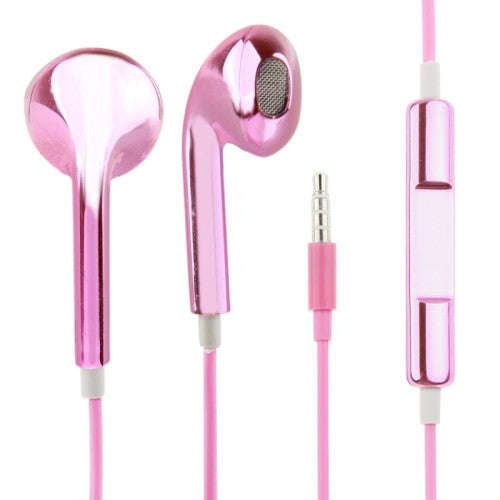 Stereo Plating EarPods Earphones with Volume control and Mic for iPhone 6 & 6 Plus 5 & 5S & 5C 4 ...