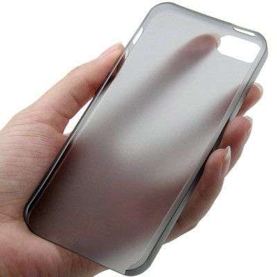 iPhone 5 Case, iPhone 5SCase, 0.3mm Ultra Thin Polycarbonate Materials PC Protection Shell (Black)