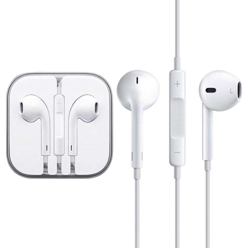 Earpods with Remote and Mic, Compatible with Apple - White