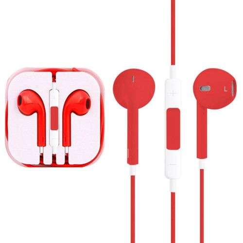 Earpods with Remote and Mic, Compatible with Apple - White