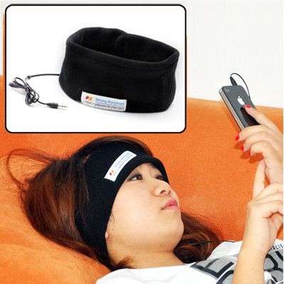 Headband Sleeping Headphones (Black)