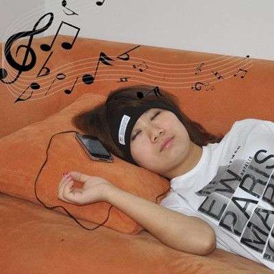 Headband Sleeping Headphones (Black)