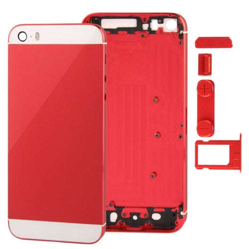 Full Housing Alloy Back Cover with Mute Button + Power Button + Volume Button + Nano SIM Card Tra...
