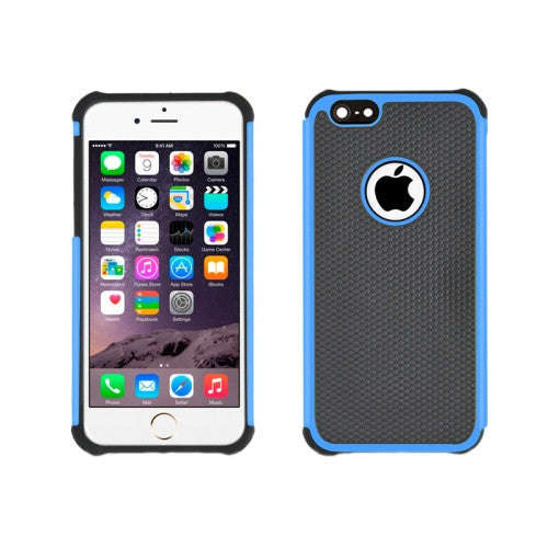 Football Texture Plastic Case for iPhone 6 & 6S(Blue)