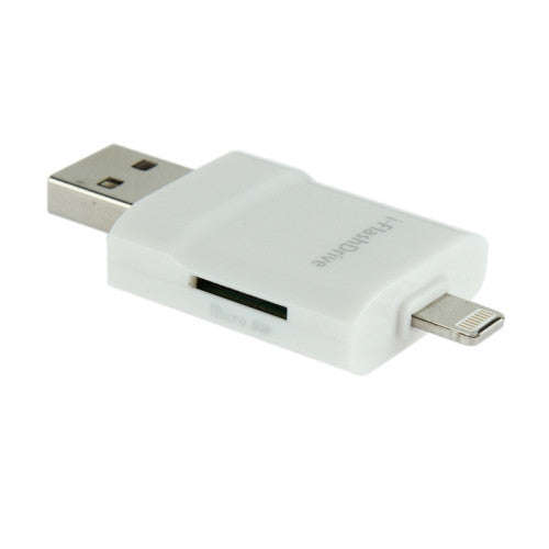 8 pin Data Interface i-Flash Drive Micro SD U-disk Card Reader for your iPhone or iPad