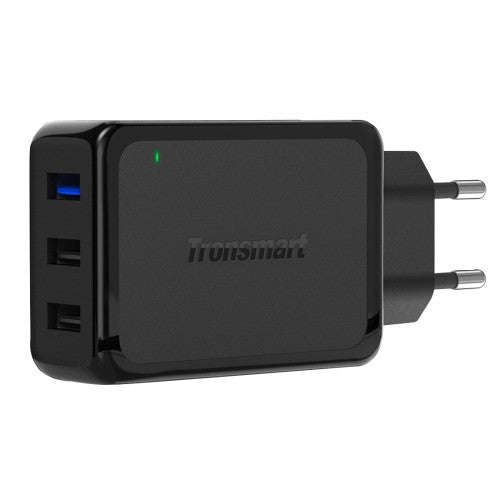 Tronsmart Qualcomm Quick Charge 3.0 USB Port + Dual 5V 2.4A USB Ports Wall Charger for Apple Sams...