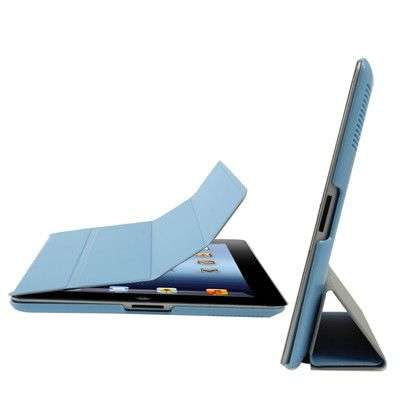 3 in 1 (Smart Cover with Sleep / Wake-up function + Back Cover + Holder) for iPad 4 / New iPad (i...
