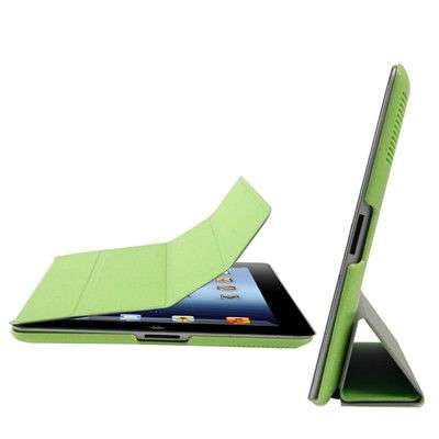 3 in 1 (Smart Cover with Sleep / Wake-up function + Back Cover + Holder) for iPad 4 / New iPad (i...