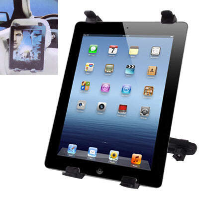 360 Degree Rotation Universal Vehicle Rear Seat Holder for iPad 4 / New iPad / iPad 2 / P6800 / P...