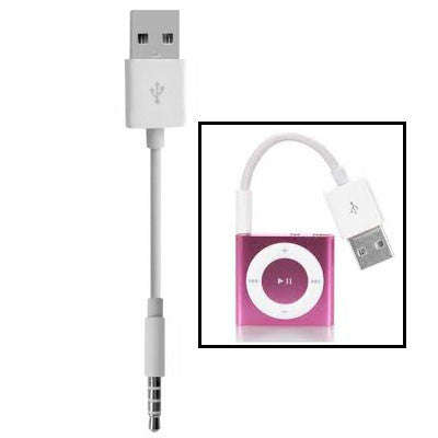 USB to 3.5mm Jack Data Sync & Charge Cable for iPod shuffle 1st /2nd /3rd /4th /5th /6th Generati...