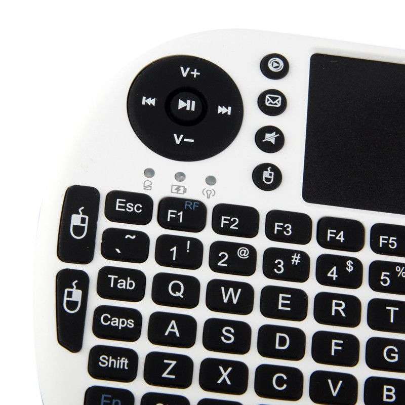 Rii 2.4GHz 92 Keys Mini Wireless Keyboard Mouse Combo with Touchpad