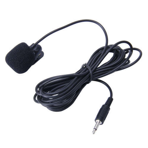 Car Audio Microphone 3.5mm Jack Plug Mic Stereo Mini Wired External Clip Microphone Player for Au...