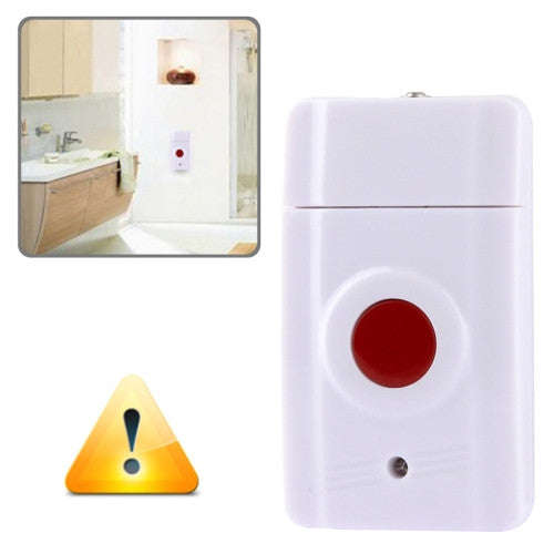 Wireless Hold Up Button / Emergency Button / Panic Button(White)