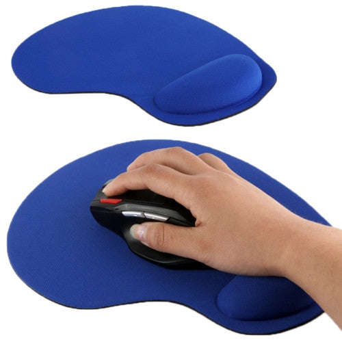Ultra Slim Cloth Wrist Rest Mouse Pad(Blue)