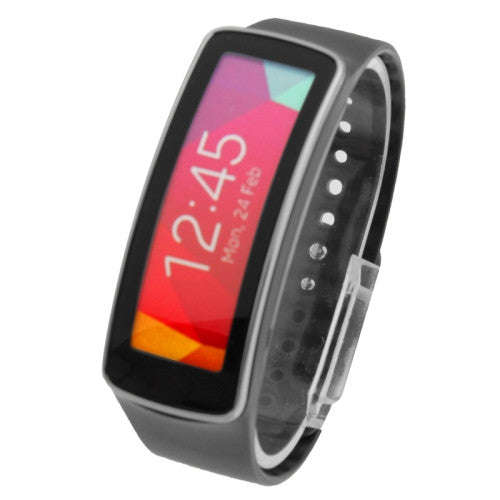 Original Non-Working Fake Dummy Display Model for Samsung Galaxy Gear Fit Smart Watch(Black)
