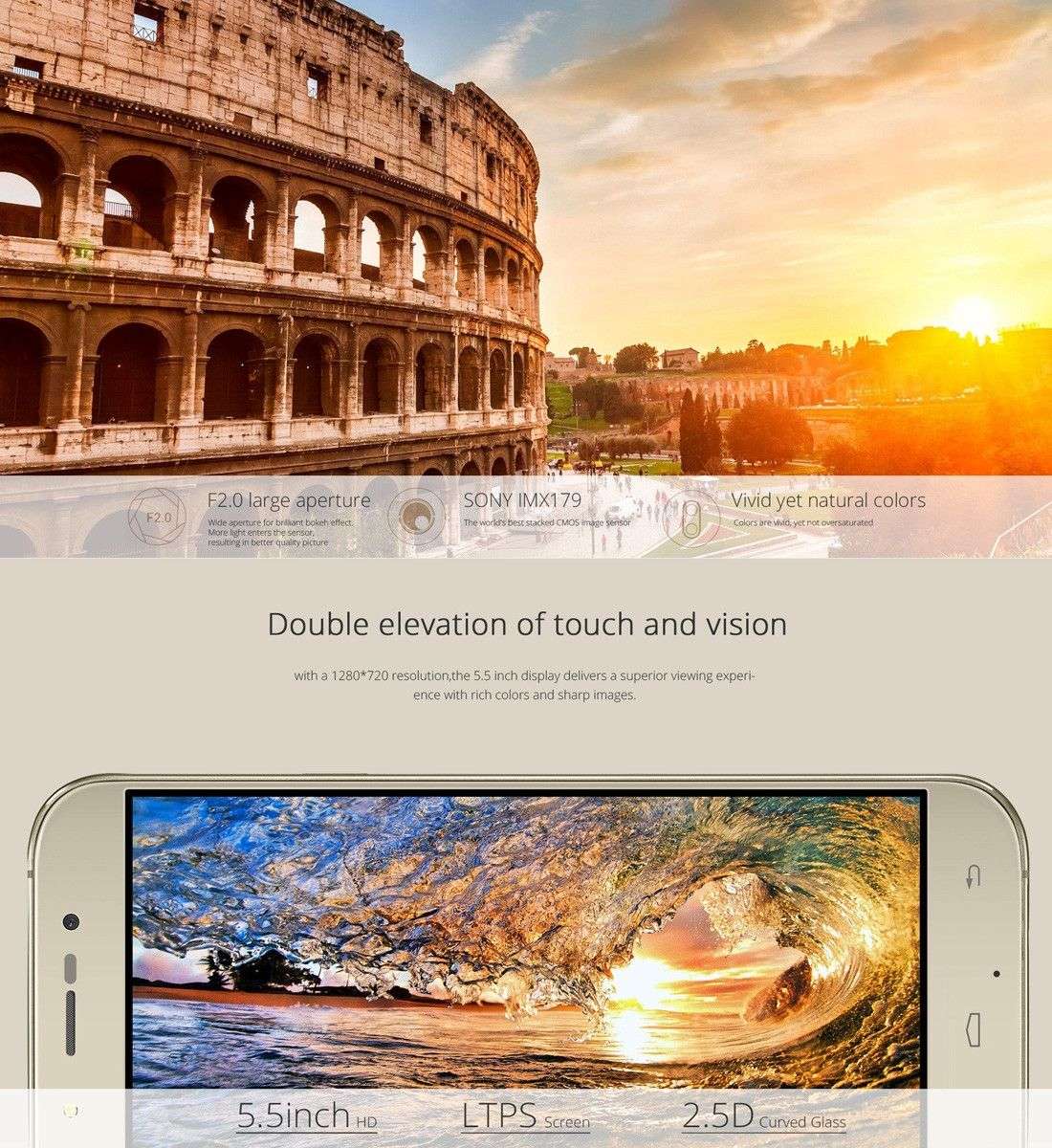 UMI ROME X 8GB, Network: 3G (Black)