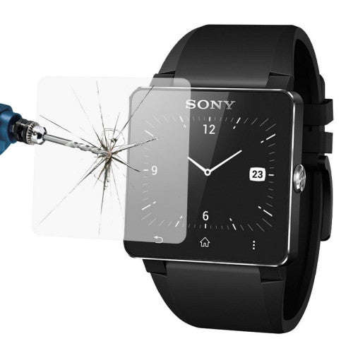 Link Dream 0.2mm Premium Tempered Glass Screen Protector for SONY SW2 Smartwatch