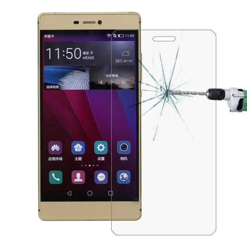 Huawei P9 0.26mm 9H+ Surface Hardness 2.5D Explosion-proof Tempered Glass Film