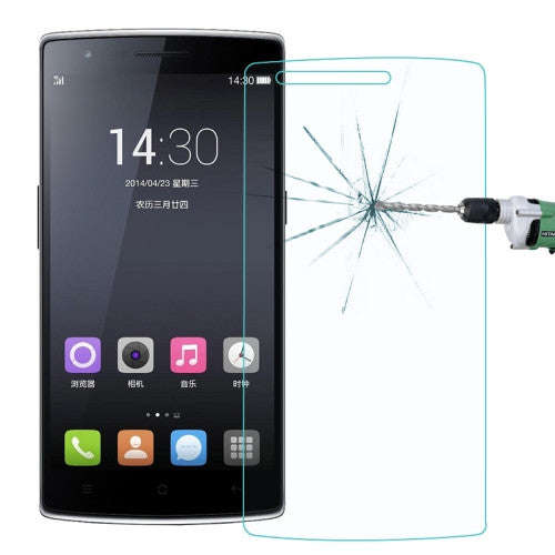 OnePlus One / 1+ 0.26mm 9H+ Surface Hardness 2.5D Explosion-proof Tempered Glass Film