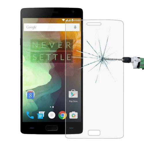 OnePlus Two 0.26mm 9H+ Surface Hardness 2.5D Explosion-proof Tempered Glass Film