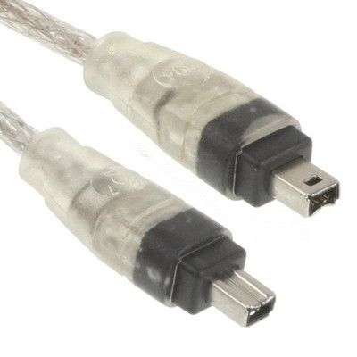 4 Pin to 4 Pin IEEE 1394 iLink FireWire DV Cable Length: 1.2m