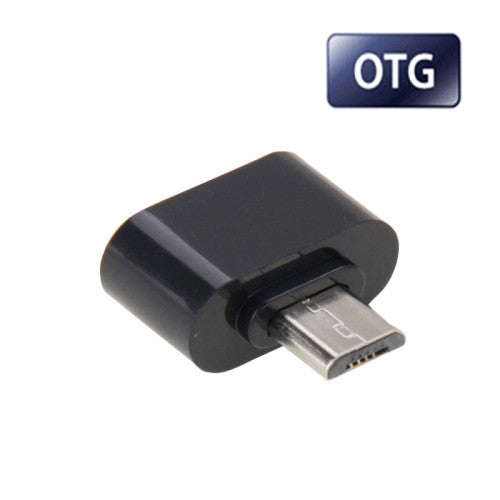 Micro USB 2.0 to USB 2.0 Adapter with OTG Function(Black)