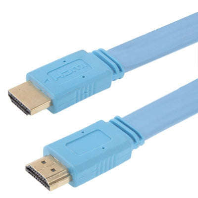 1.4 VersionGold Plated HDMI to HDMI 19Pin Flat Cable Support Ethernet 3D 1080P HD TV / Video /...