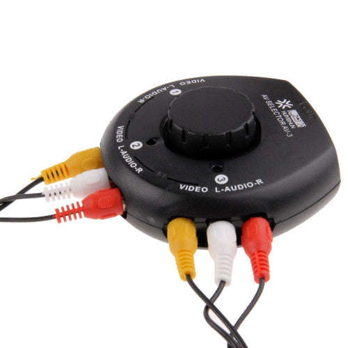 3 to 1 TV Multi Box Extender Splitter Switch for LD / VCD / DVD / Camera / Recorder